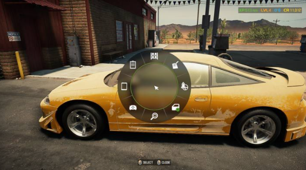 Car Mechanic Simulator 2021: пользовательский интерфейс