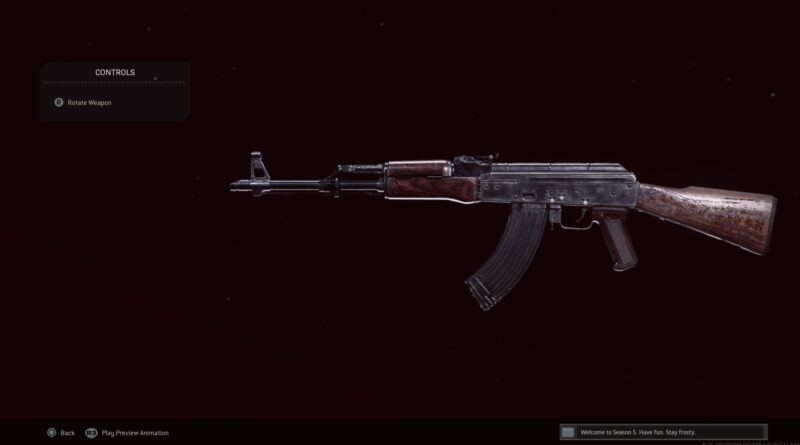 Лучшее снаряжение для АК-47 времен холодной войны в Call of Duty: Warzone