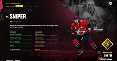 Как выбрать свой архетип профессионального игрока в NHL 22