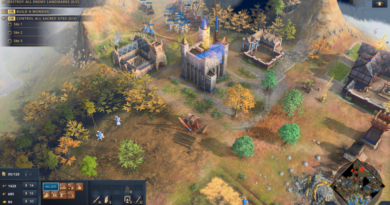 Быстрое строительство центра английского города в центре города в Age of Empires 4