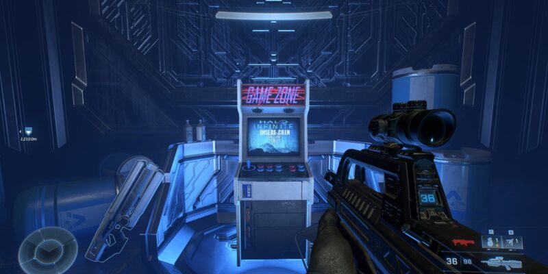Где найти скрытый аркадный шкаф в кампании Halo Infinite