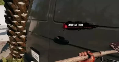 Ключевое местоположение фургона кабельного парня в Dead Island 2: как открыть багажник кабельного фургона
