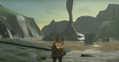 Где находится озеро Тото в Zelda: Tears of the Kingdom?