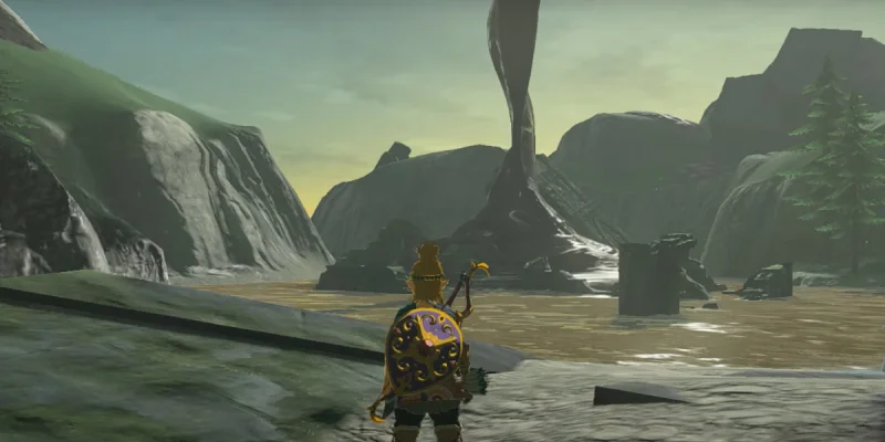 Где находится озеро Тото в Zelda: Tears of the Kingdom?