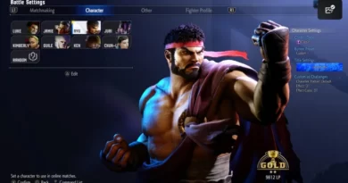 Как переключать персонажей в Battle Hub в Street Fighter 6