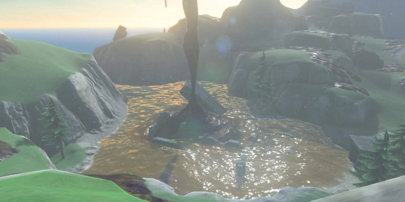 Где находится озеро Тото в Zelda: Tears of the Kingdom (TotK)?