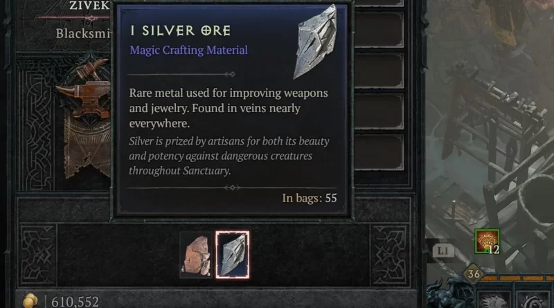 Лучшие способы добычи серебряной руды в Diablo 4