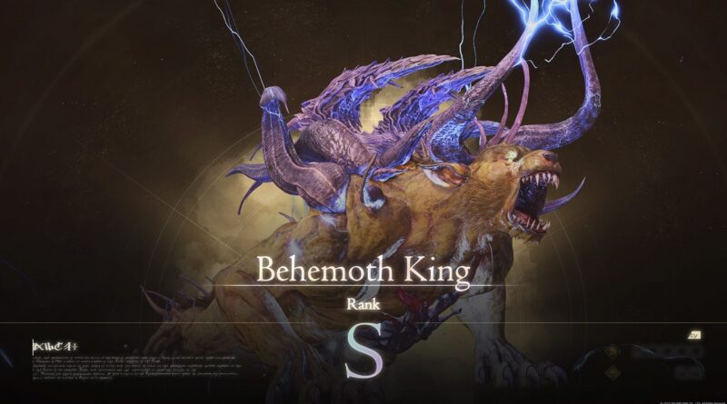 Final Fantasy XVI (FF16) Behemoth King, локация The Masterless Marauder и руководство по охоте