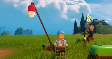 Как сделать удочку и рыбу из Lego Fortnite