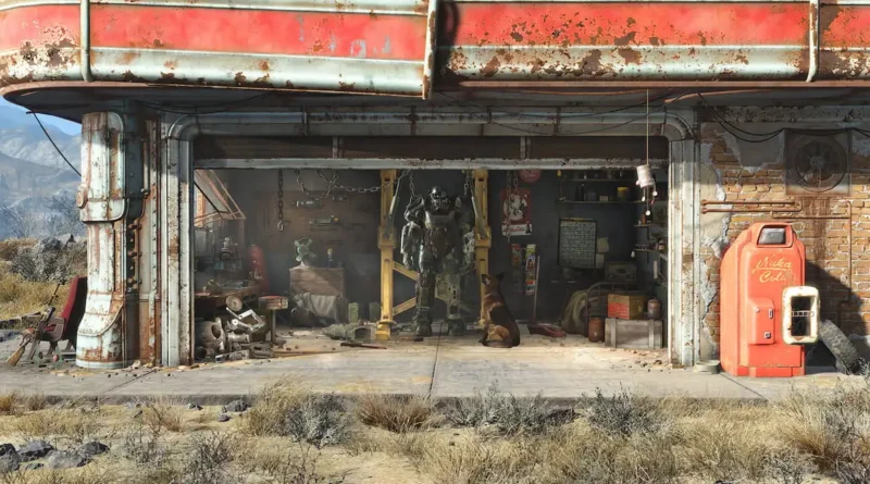 Как выйти из силовой брони в Fallout 4